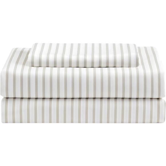 Sunham Neutral Damask 8 Pc Comforter Set Light Beige Queen - Picture 3 of 6